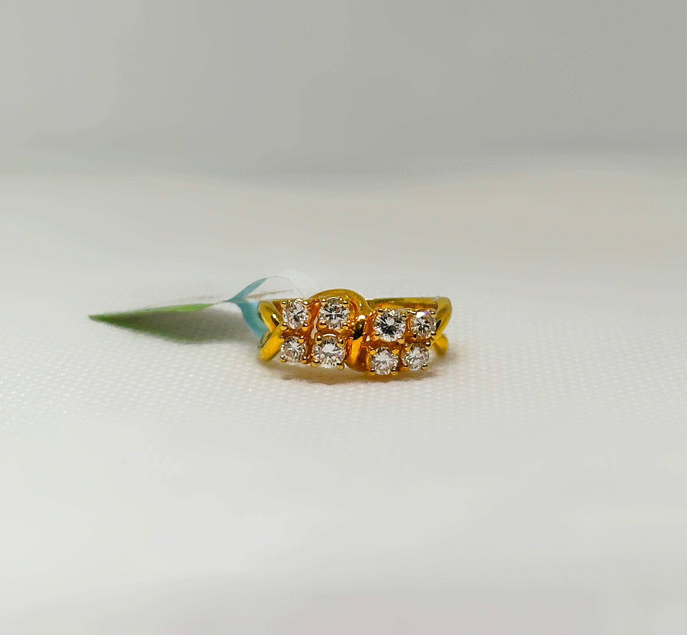 DASTOOR - Infinite Clustered Diamond Gold Ring