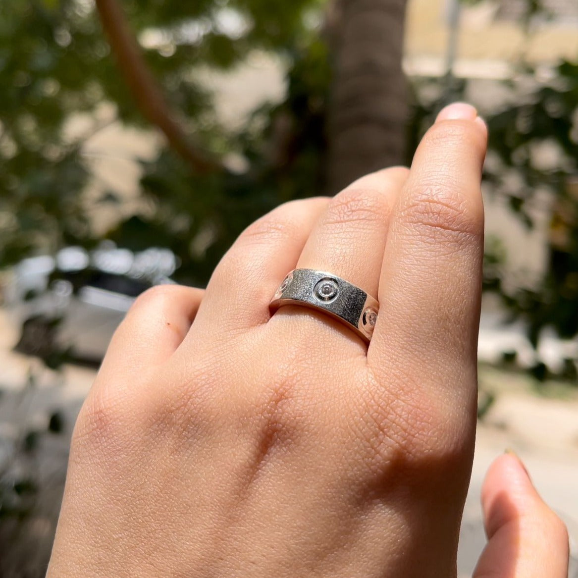 Silver Rings Pakistan Love Silver Band Ring price in Pakistan – AlShaikh Jewellers
